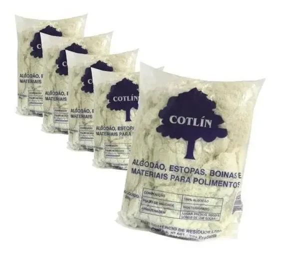 Pano para limpeza Cotlin Kit branco