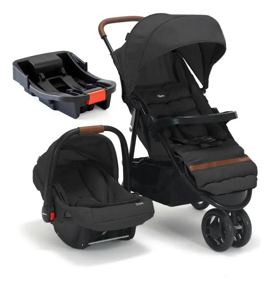 Travel System Breeze Ts Trio Preto - Infanti