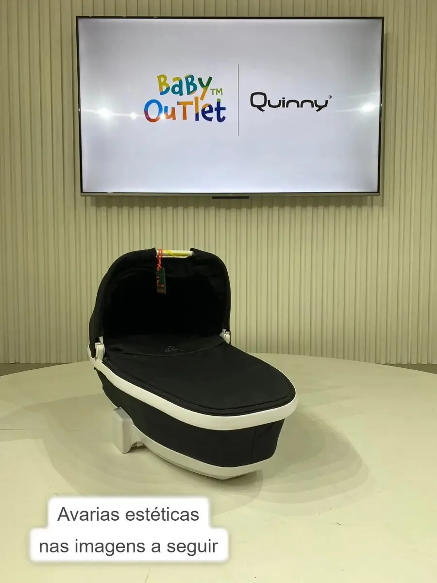 Outlet A131 Moisés Foldable Quinny Black Irony