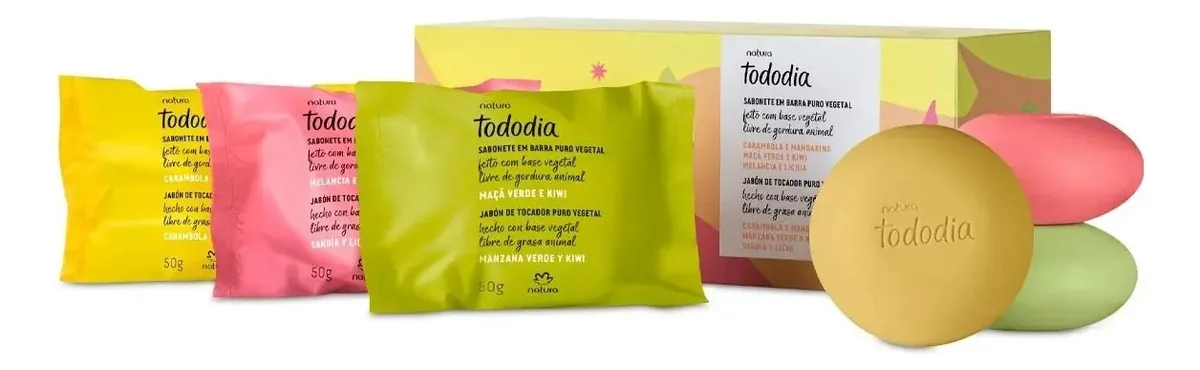 Tododia Sab Barra Frutas 6x50g Terc