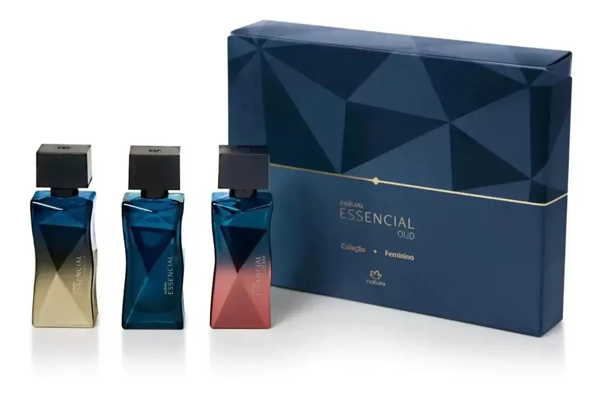 17060 Essencial Oud Fem Trio Miniaturas 3x25ml