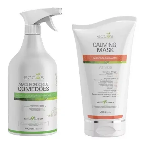 Limpeza Facial Profissional Eccos Cosméticos 2 Itens