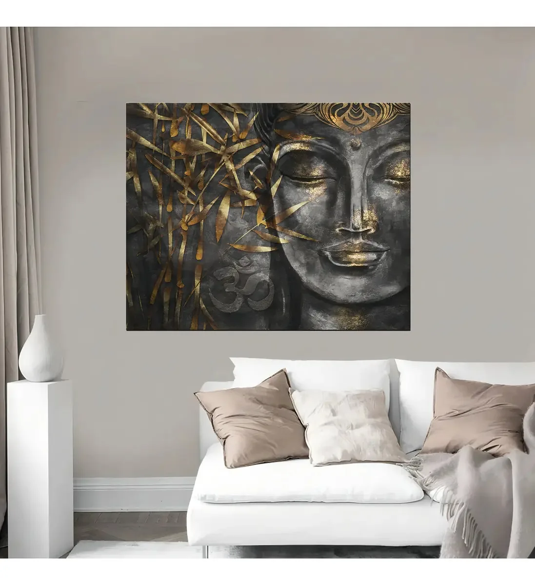 Quadro Decorativo Budismo 1 Peça