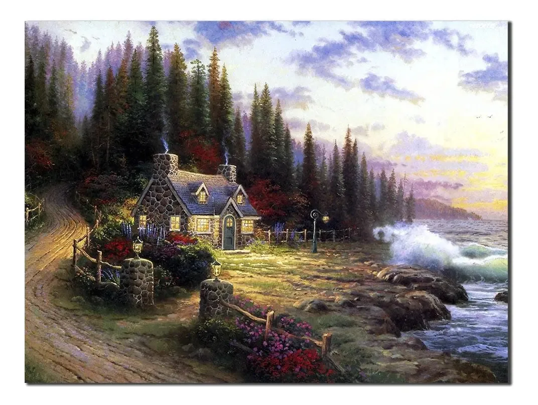 Quadro Decorativo Paisagem Beira Mar