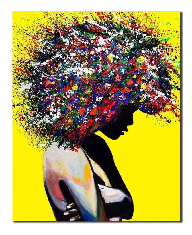 Quadro Decorativo Beleza Afro