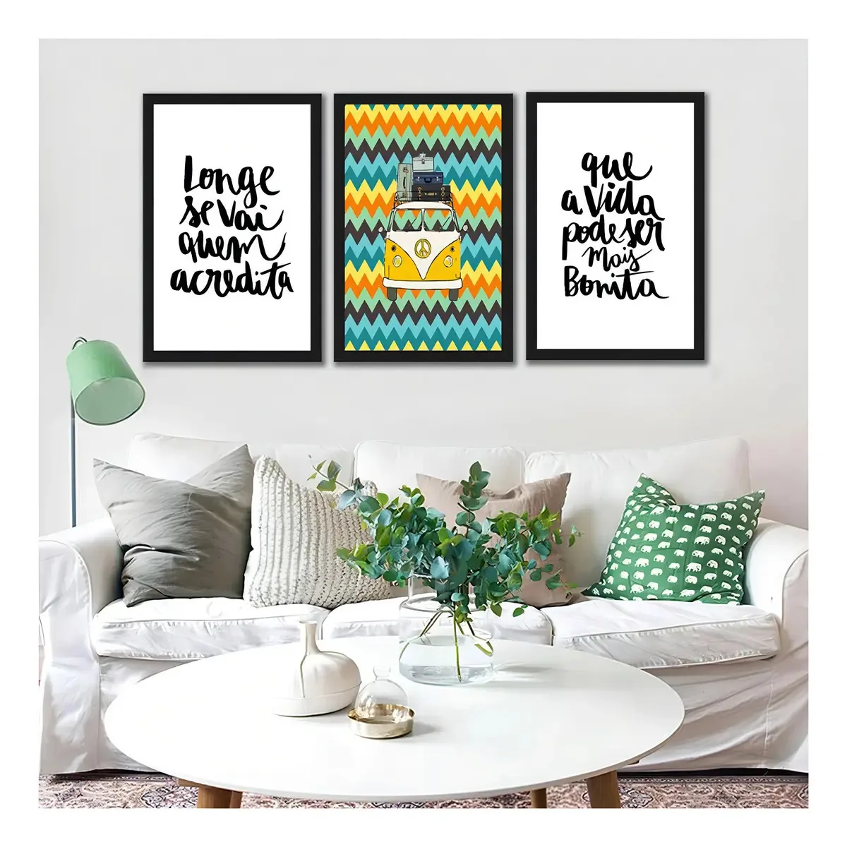 Kit Quadros Decorativos Frases Motivacionais M2