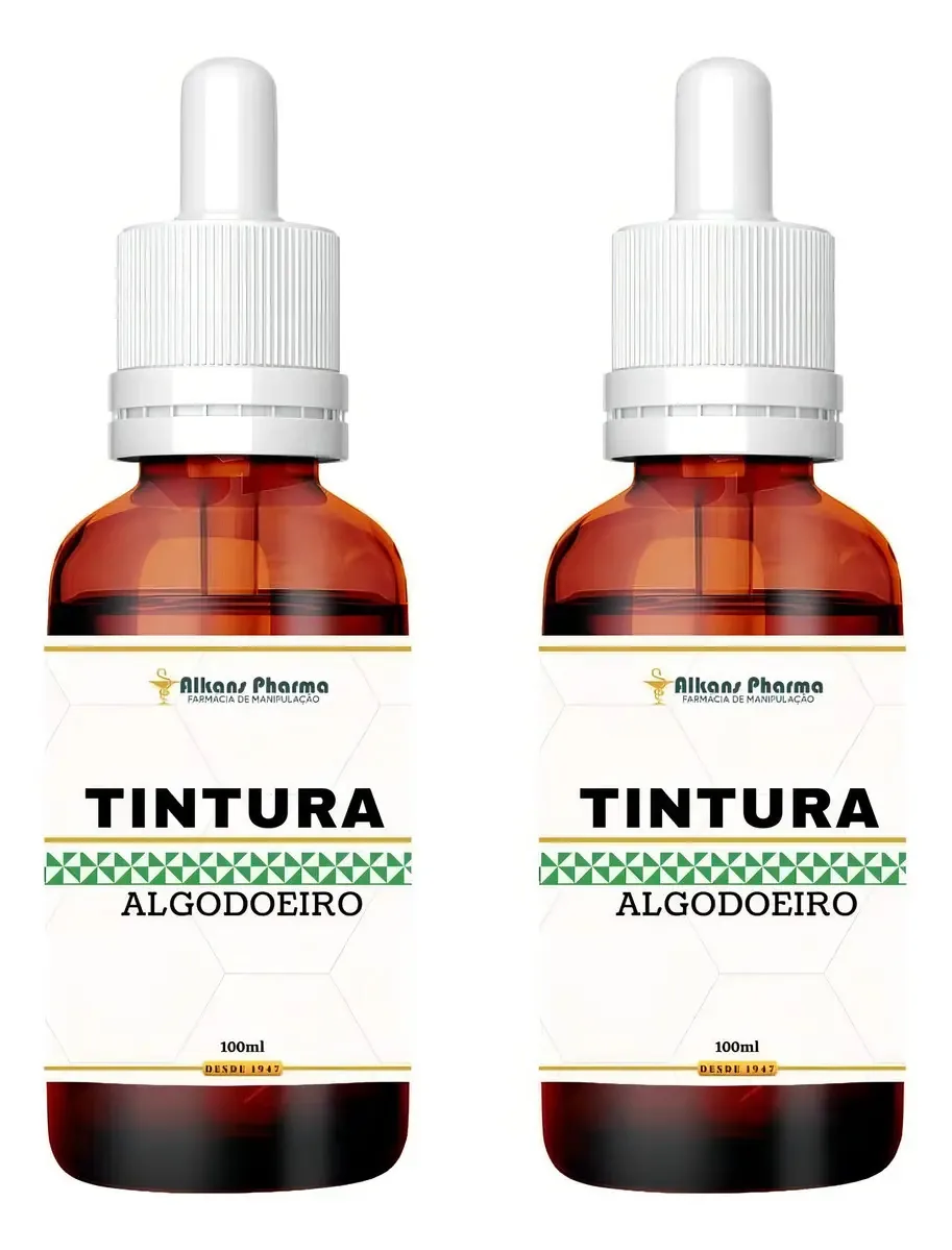 Combo 2 De Tinturas De Algodoeiro 100 Ml