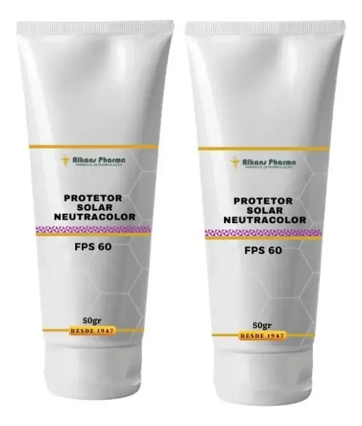 Combo De 2 Protetores Solares Fps 60 50 Gramas