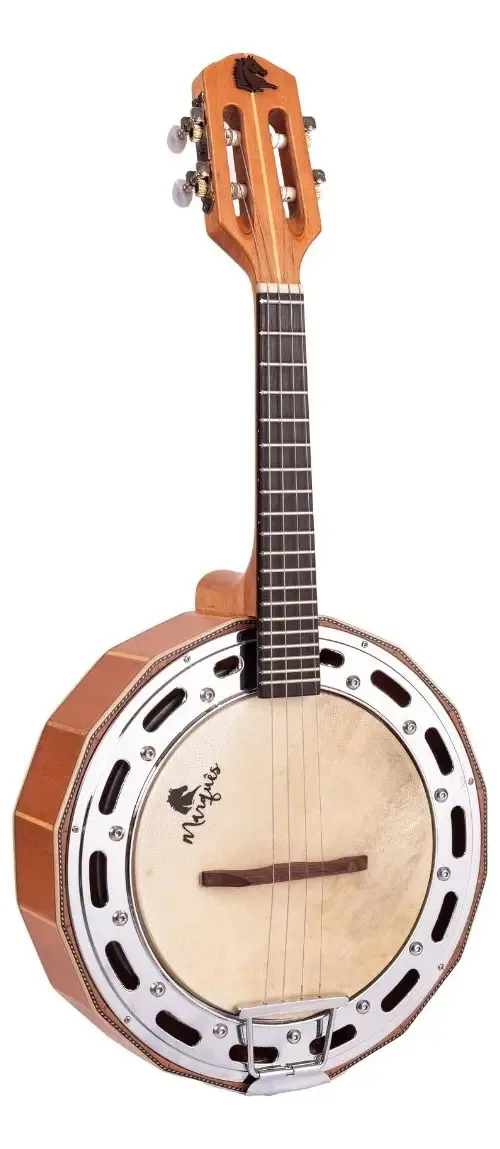 Banjo Cedro Maciço Marquês 4 Cordas Acabamento Fosco