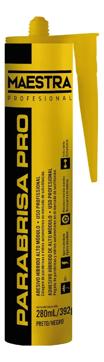 Pro Black Windshield 392g Master Proteção e Resistência