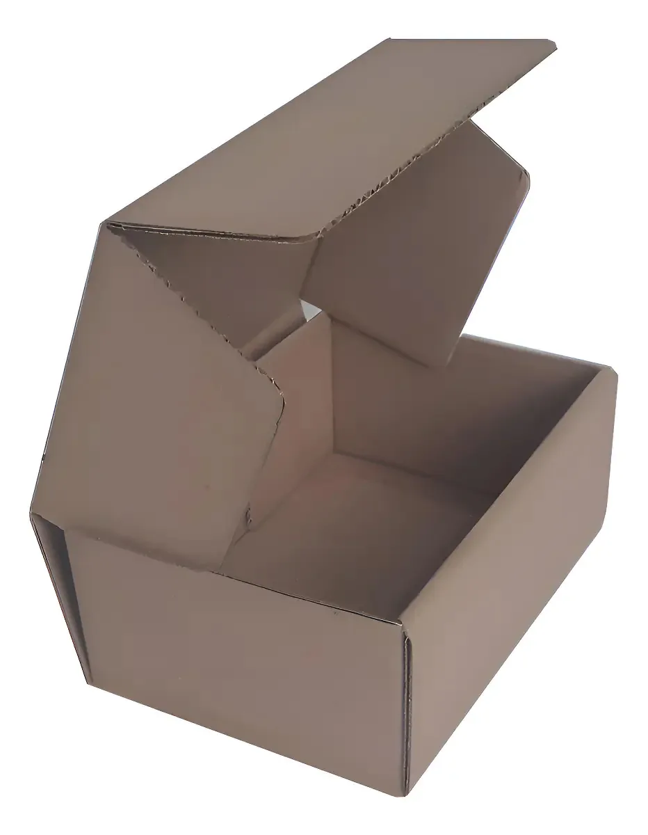50 Caixas De Papelão 20x14x8 Cm Marrom
