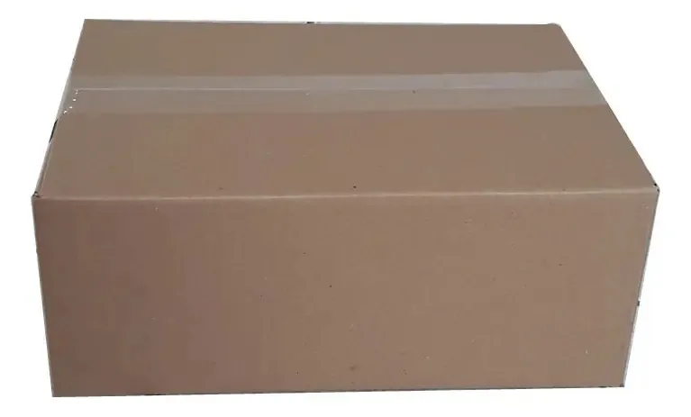 10 Caixas De Papelão 31x22x12 Cm Marrom