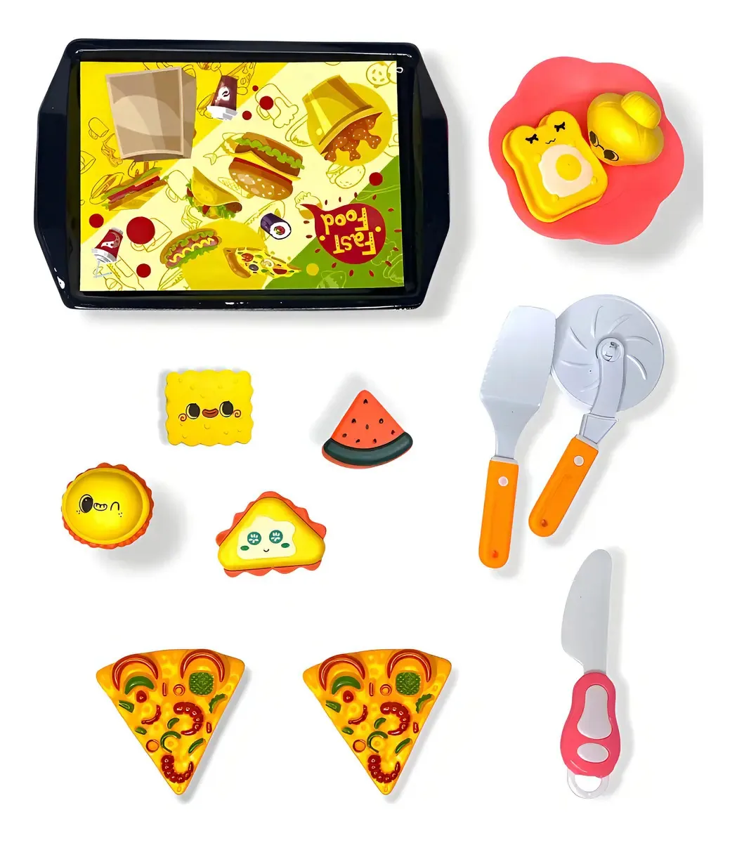 Kit Hora Do Lanche Com 13 Pçs Brinquedo Infantil