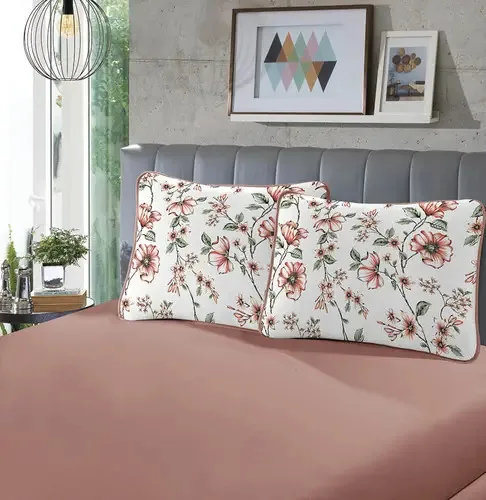 Jg Cama Malha Solt Est 2pcs Lisse Salmao U
