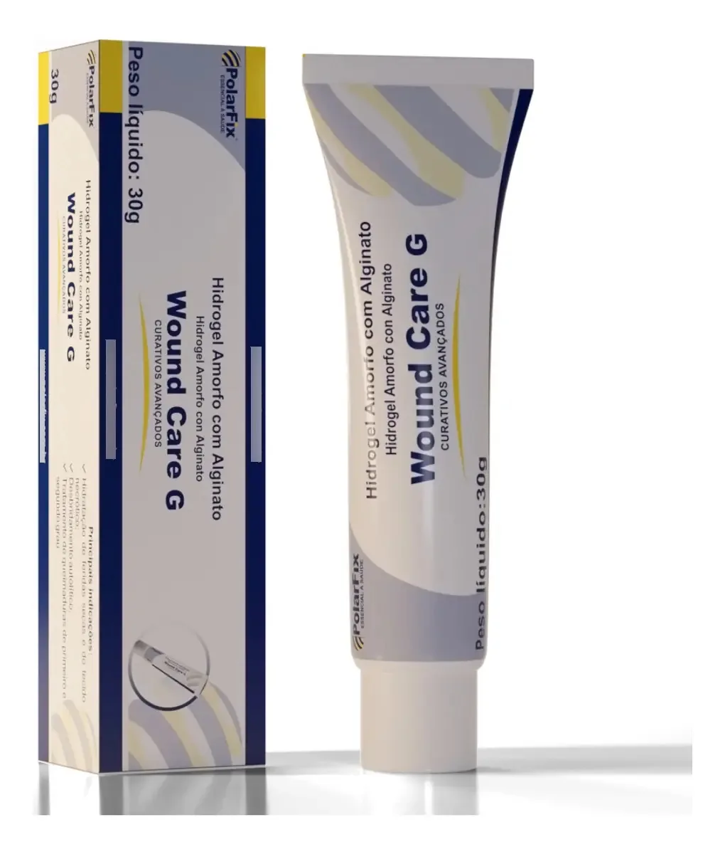 Hidrogel Amorfo Com Alginato 30g Polar Fix Curativos
