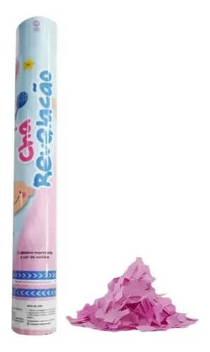 Lança Confete Chá Revelação - 30cm