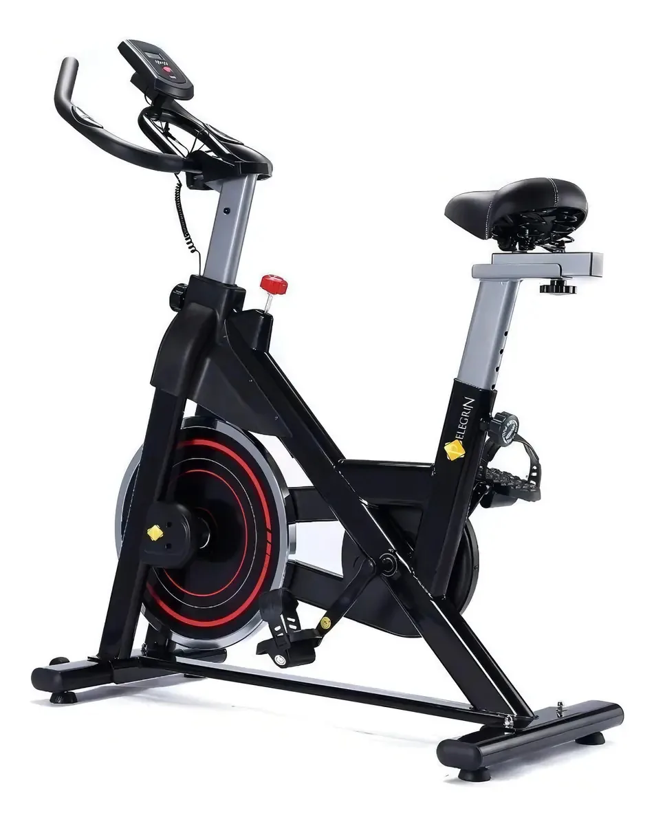 Bicicleta ergométrica Pelegrin PEL-2314 cor preto
