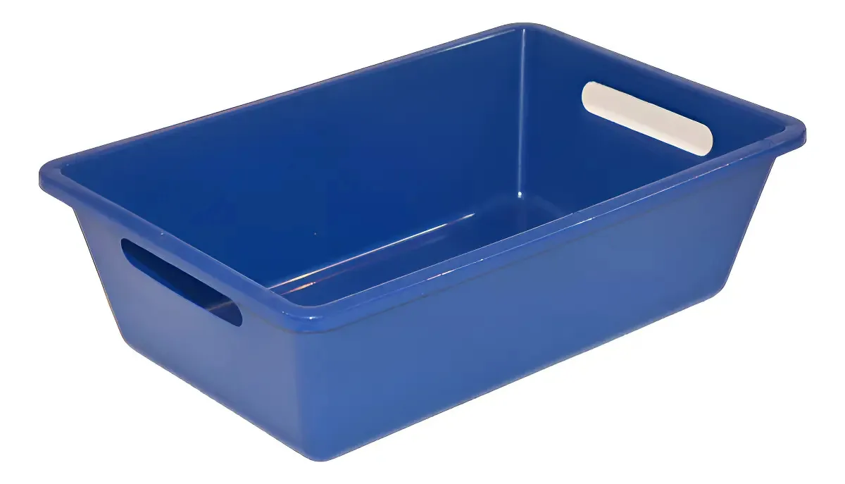 Cesta Plástica Multiuso Semaza Azul Kit 20 Unidades