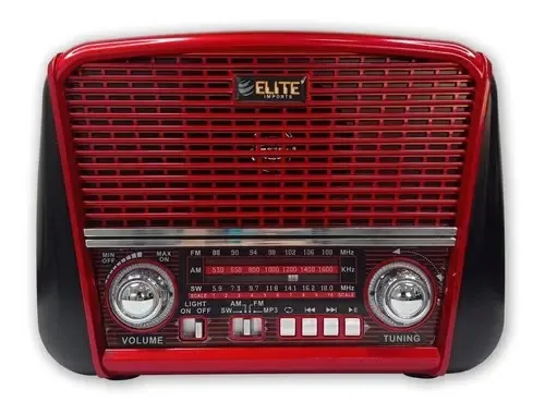 Radio Portatil Am/fm/usb/sd