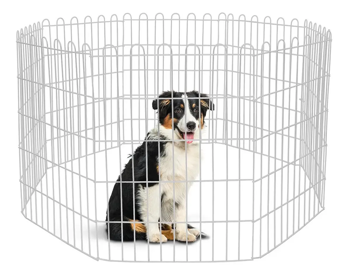 Cercado Aramado Pet Cães Cachorro Cercadinho Grade 65 Cm