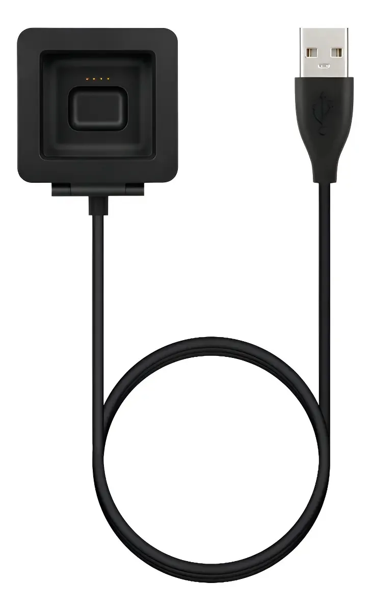 Cabo Dock Carregador Para Fitbit Blaze Cor Preto