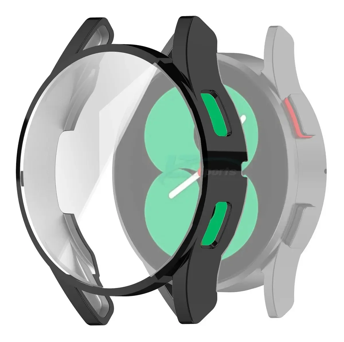 Capa Case Para Samsung Galaxy Watch 4 44mm Sm-r870 E Sm-r875