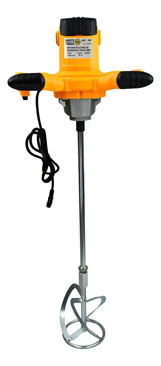 Misturador Elétrico Para Argamassa E Tintas 1200w Mxt-5500