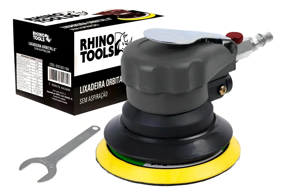 Lixadeira Orbital Rhino Tools 0701031104 10000 RPM 850g
