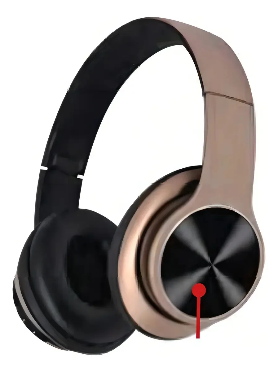 Headphone Bluetooth Estéreo Fone Ouvido Mp3 Mp4 Mp5 - Bronze