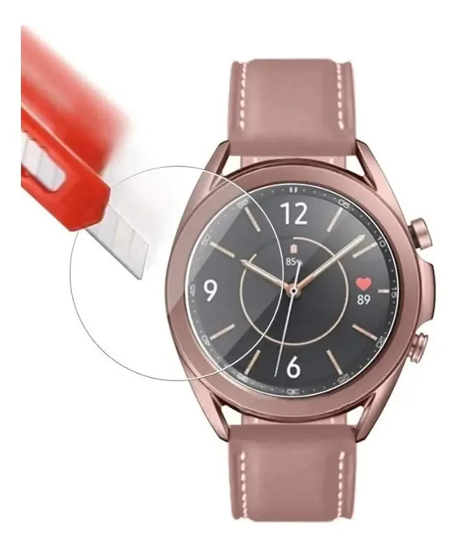 Pelicula De Vidro Temperado Para Galaxy Watch 3 45mm E 41mm
