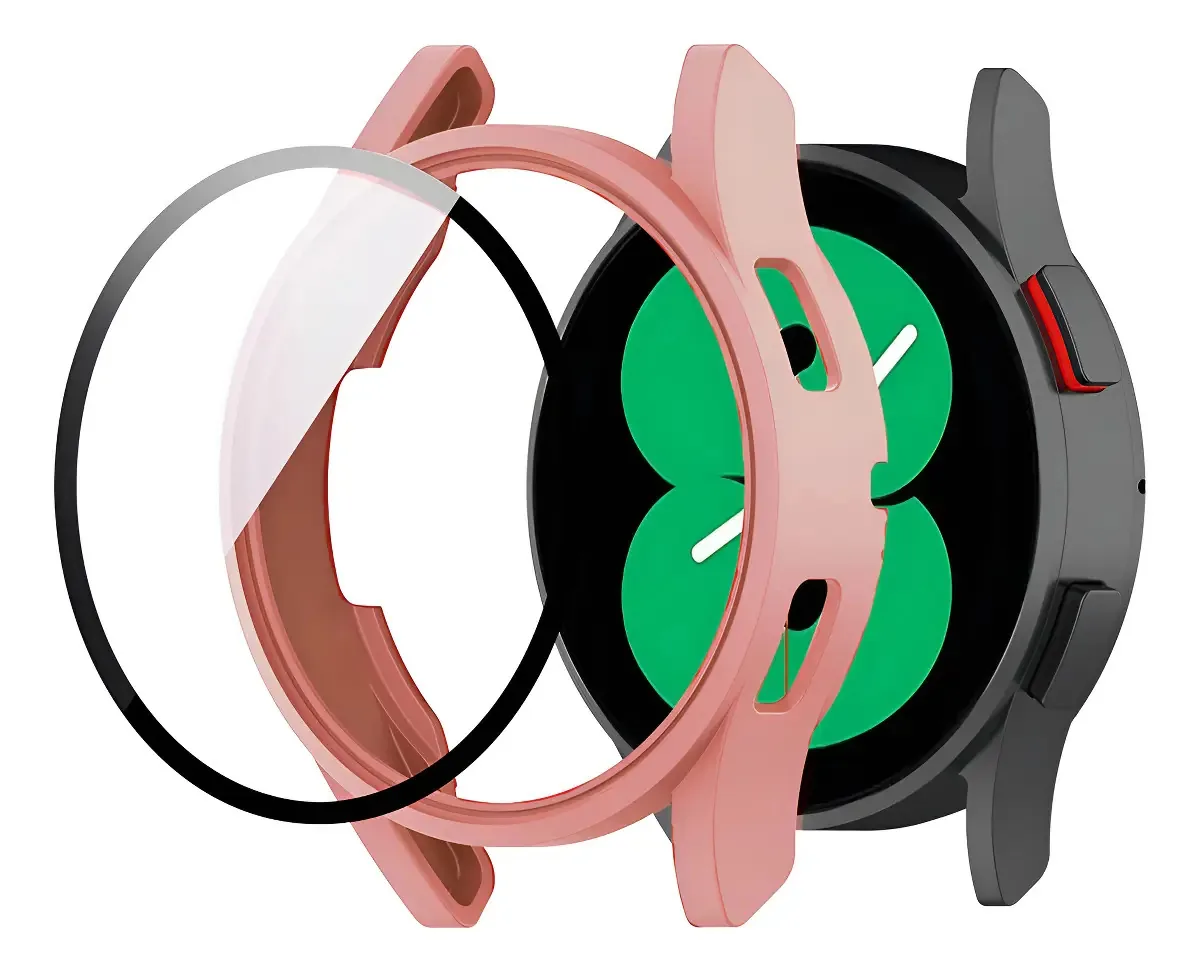 Capa Protetora e Película p/ Galaxy Watch 4 Classic 42mm 46mm