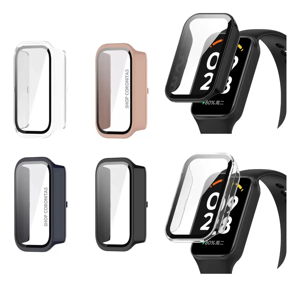 Bumper Capa Compatível Com Mi Band 9 Active Xiaomi