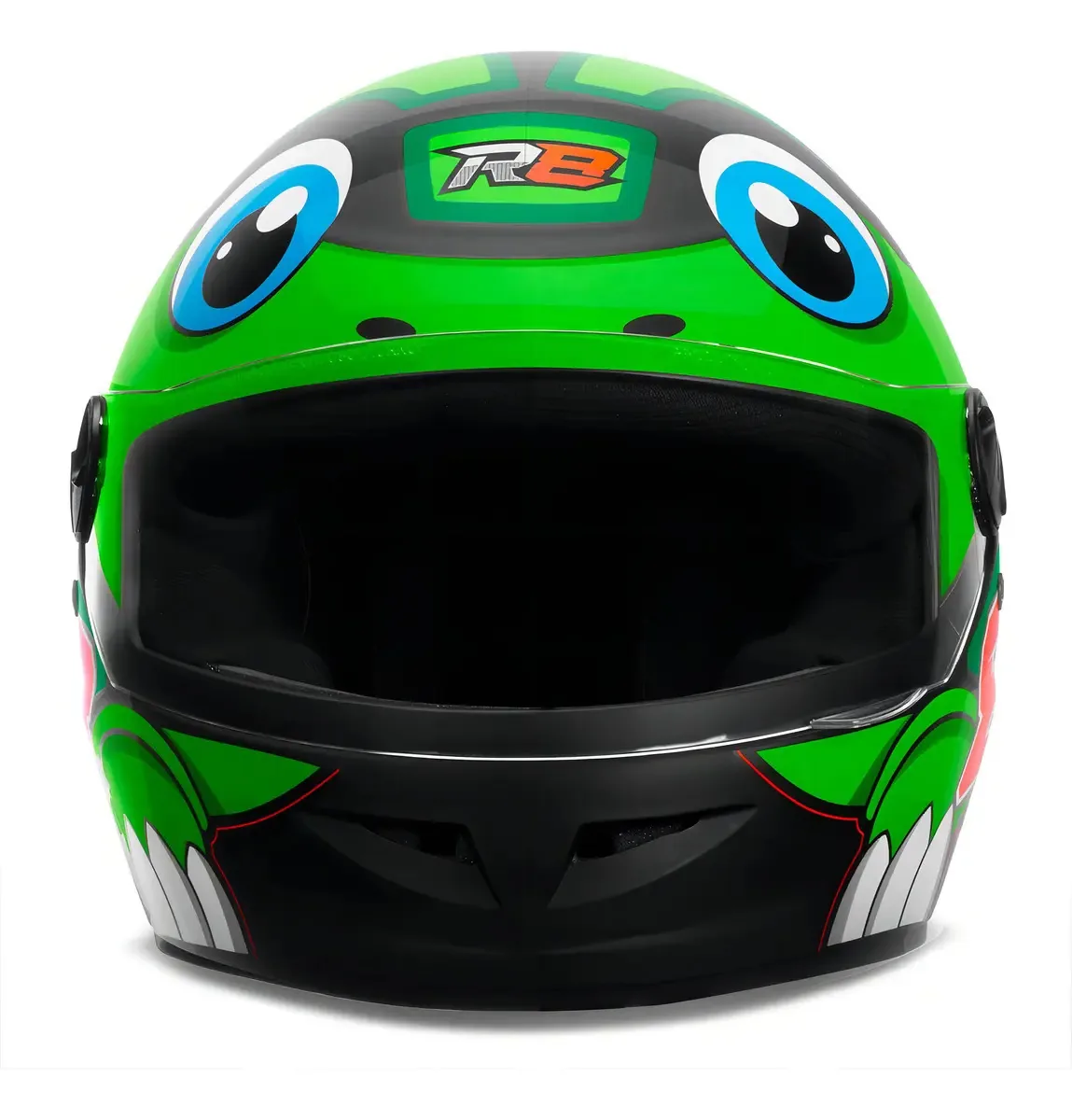 Capacete Fechado Pro Tork R8 Turtle Brilhante Verde 60