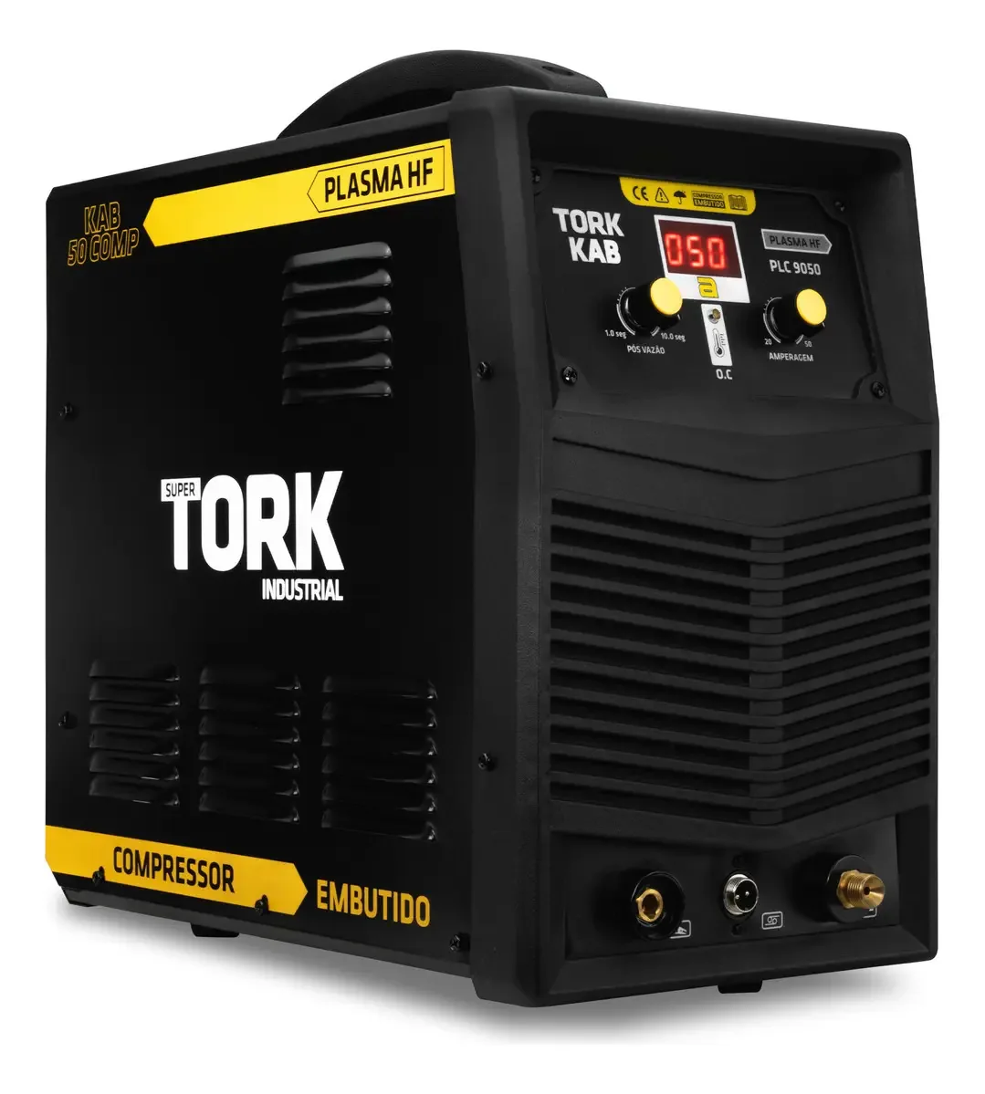 Maquina Inversora Corte Plasma Kab 50 Compressor Embutido 12mm Super Tork