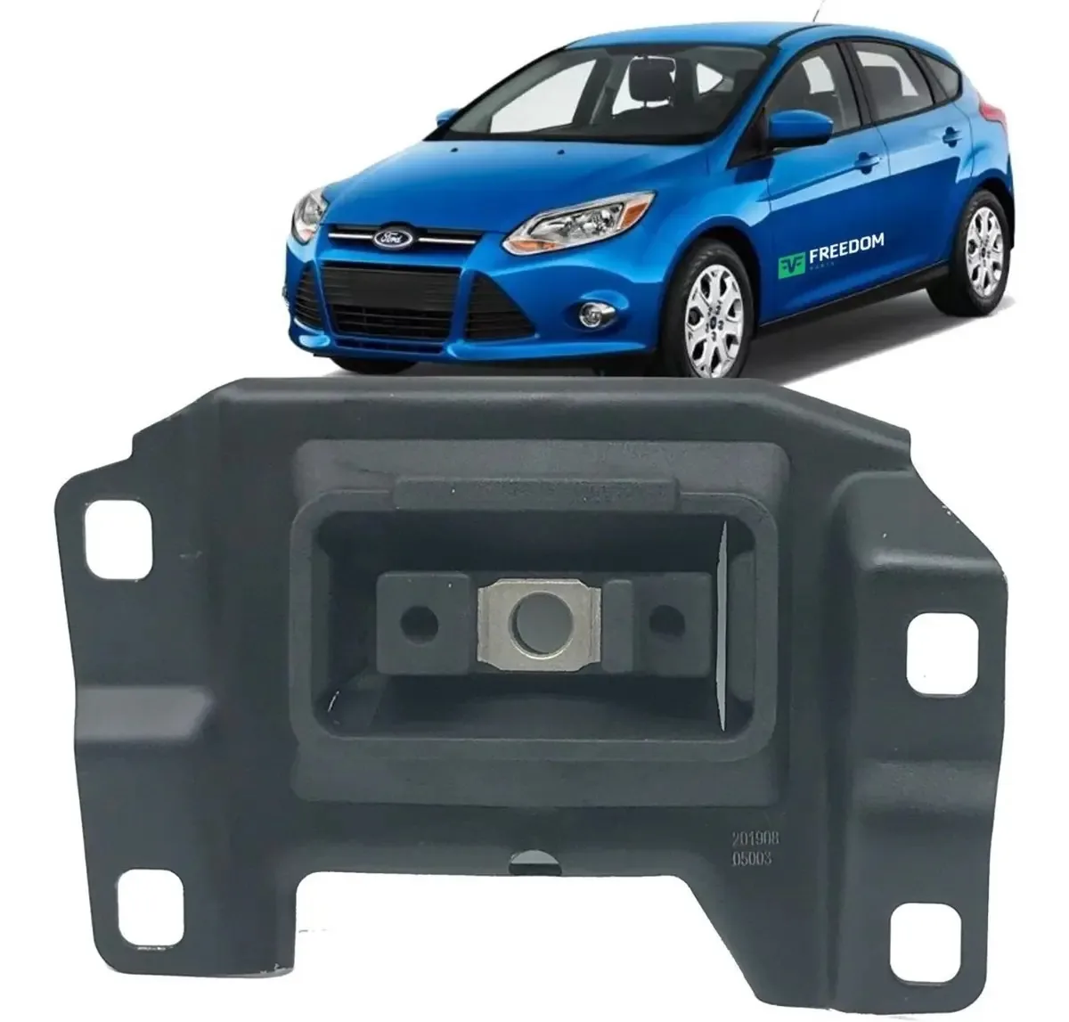Calço Coxim Motor Esquerdo Ford Focus 2.0 Duratec Após 2009