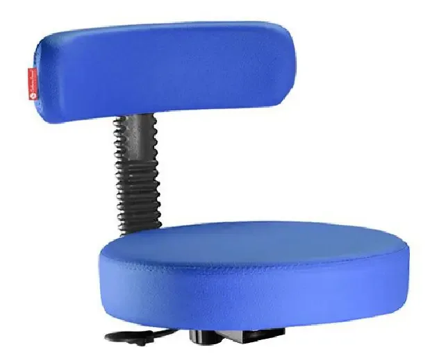 Assento Encosto Mocho Estética Slim Azul