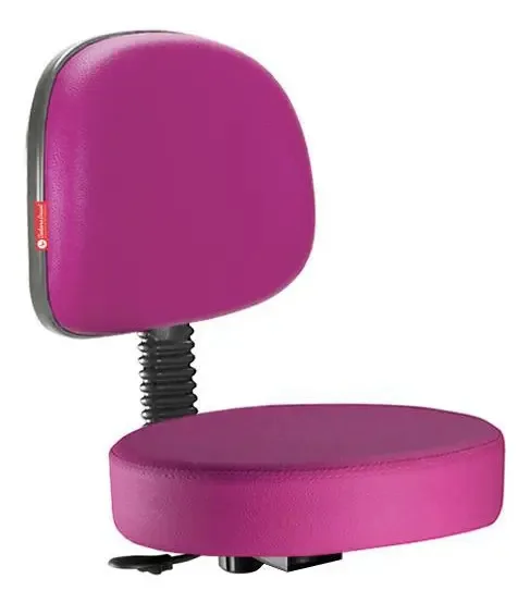 Assento Encosto Mocho Estética Secretária Rosa