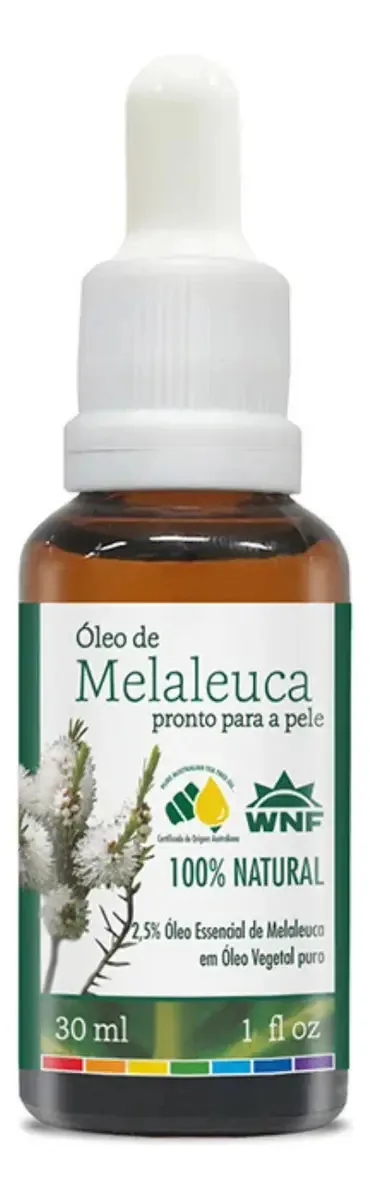 Óleo De Melaleuca Pronto Para A Pele Wnf 30ml Cuidado com o corpo e com a mente