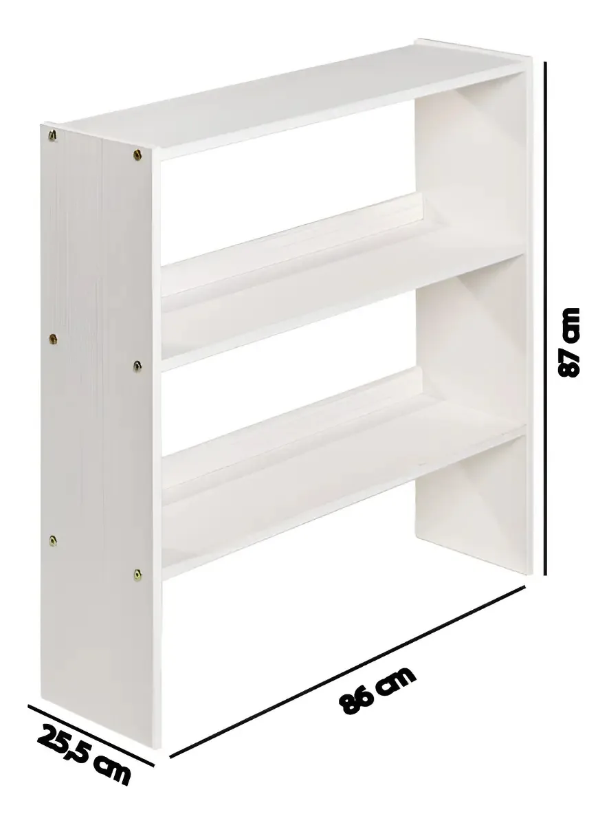 Estante Montessoriana P Cama Cabana Family Branco - Casatema