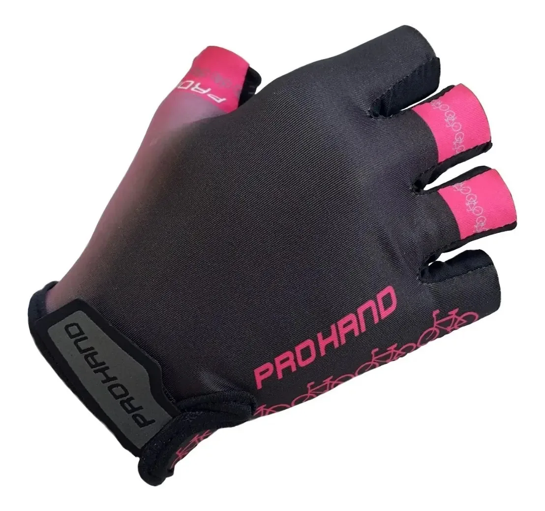 Luva de Ciclismo Pro Hand Dedo Curto Violeta P