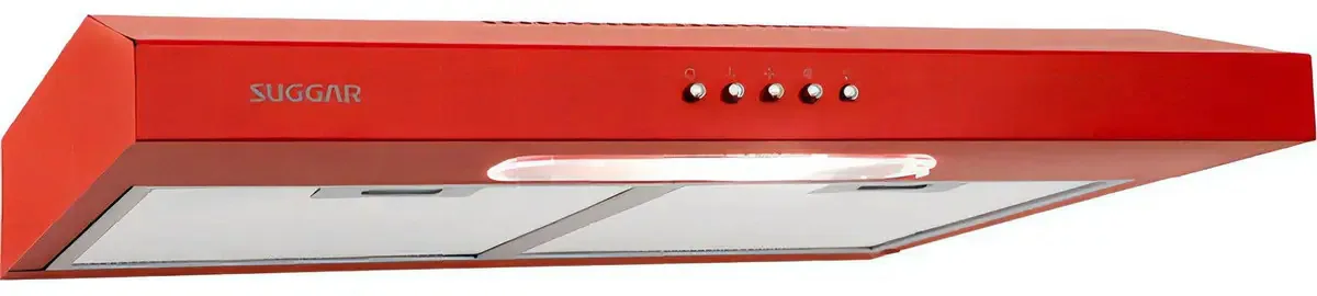 Depurador Exaustor Slim 60cm Vermelho Dps161vm Suggar