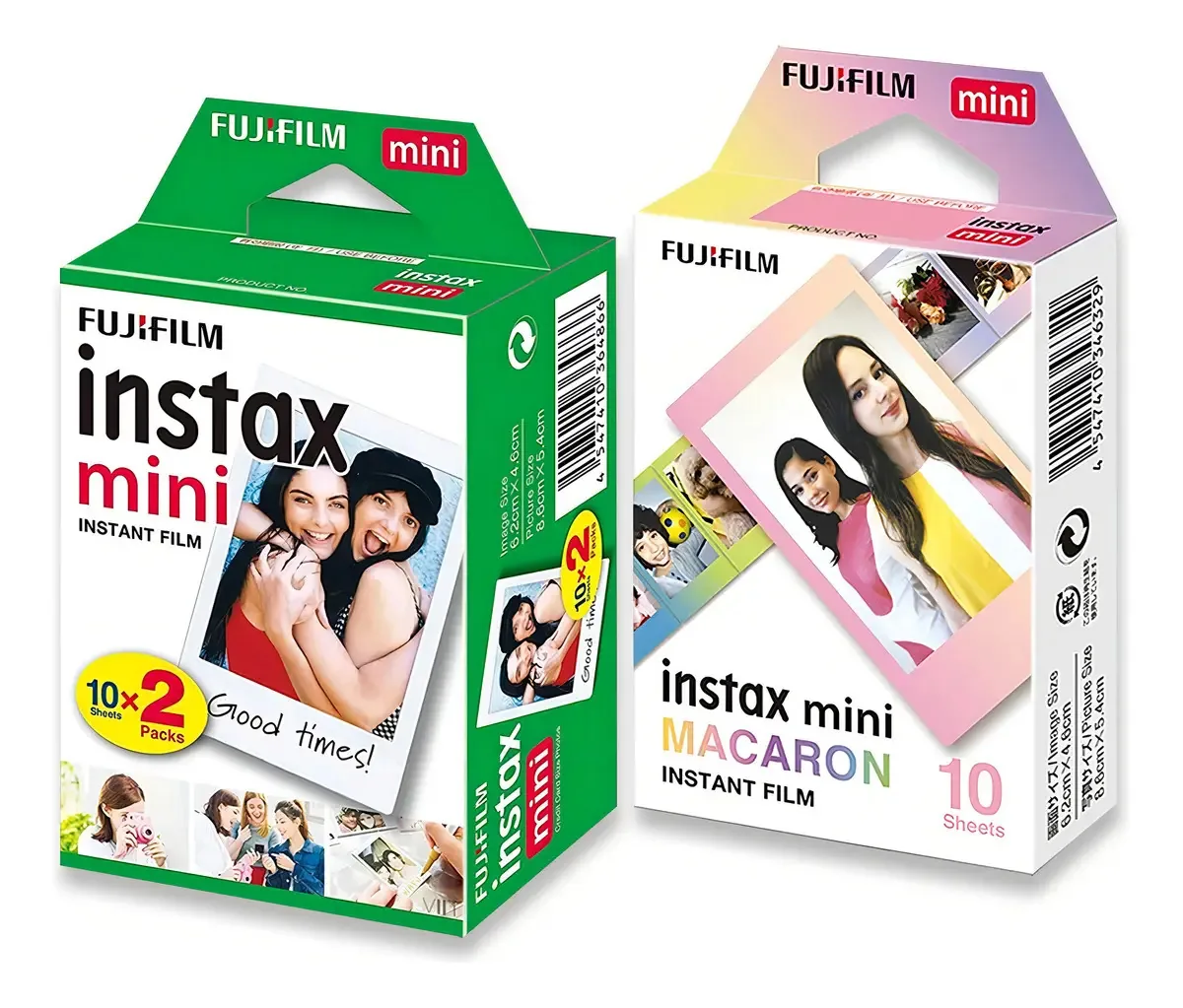 Filme Fujifilm Instax Mini Branco e Macaron 30 Fotos