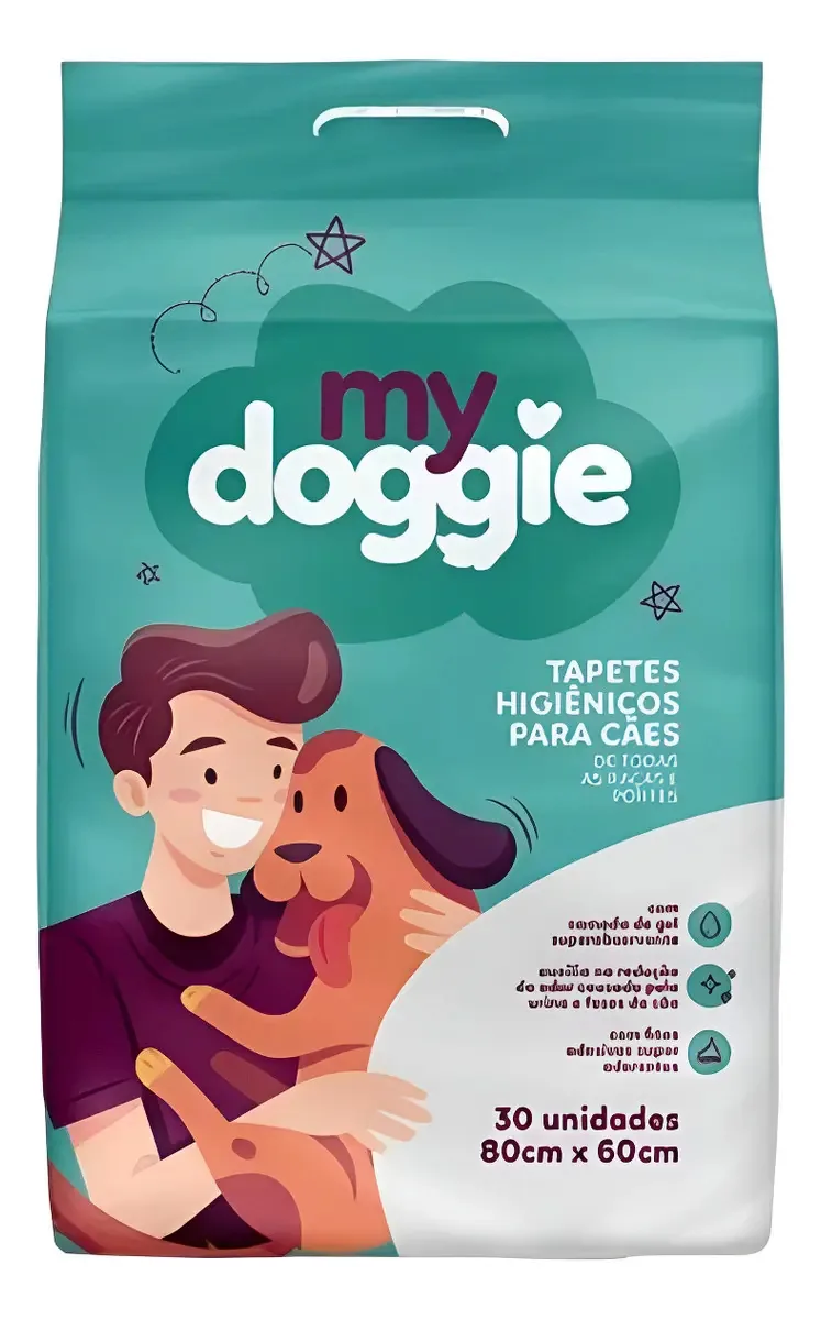 My Doggie Tapete Higienico 80x60 30 Unid