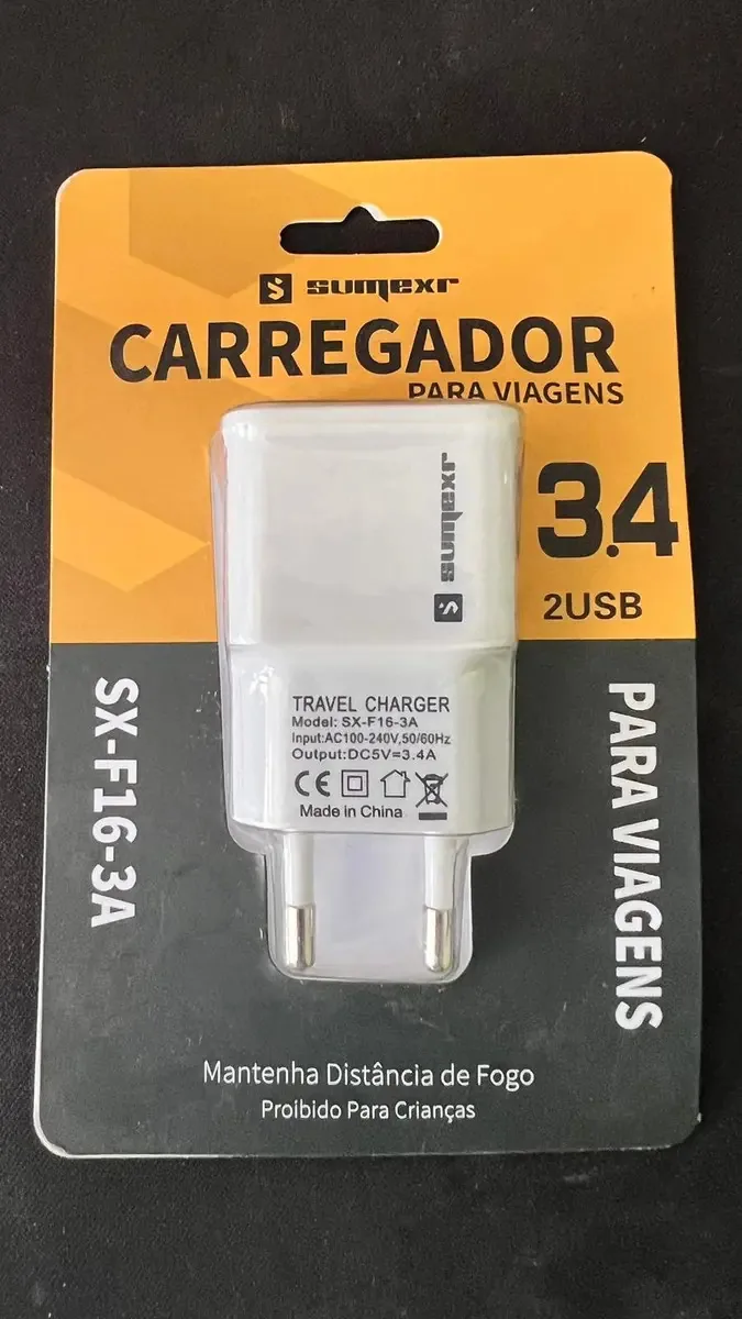 Fonte De Carregamento Sumerxr 2 Usb 3.4