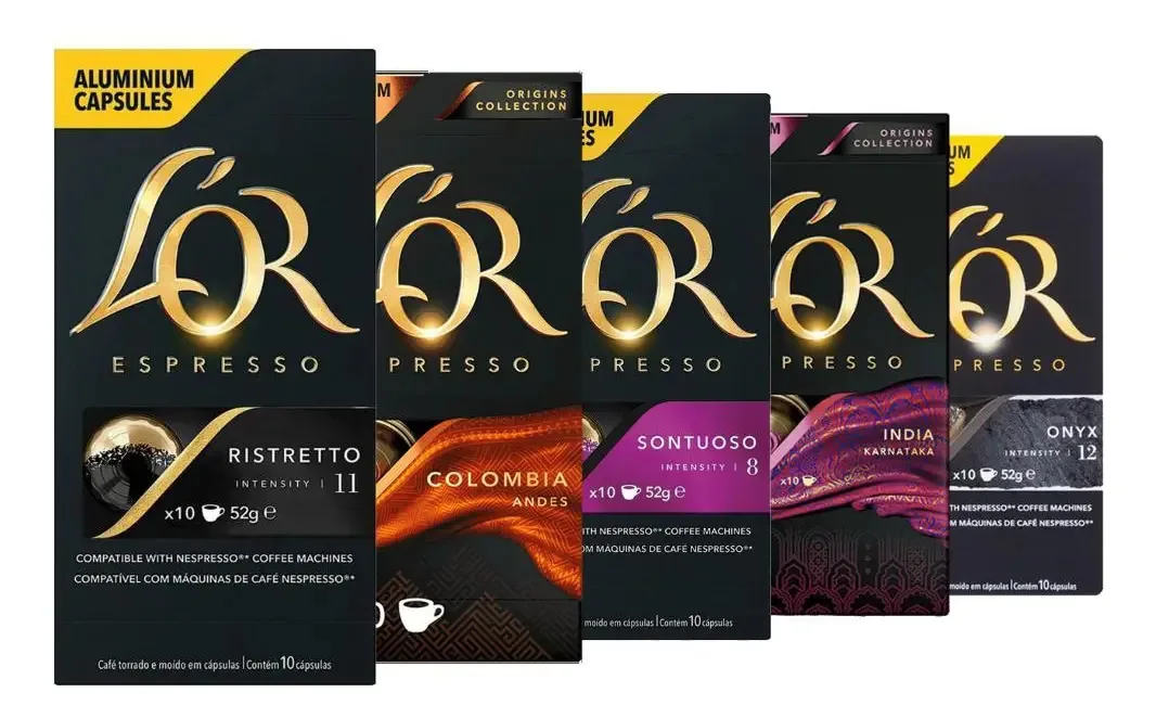 50 Cápsulas Para Nespresso, Café Lor