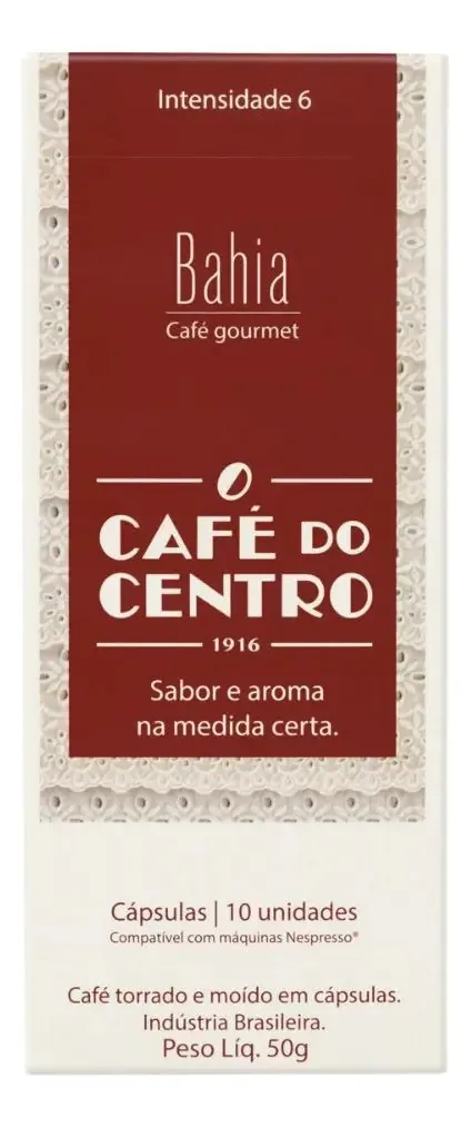 Cápsulas Para Nespresso, Bahia, Café Do Centro