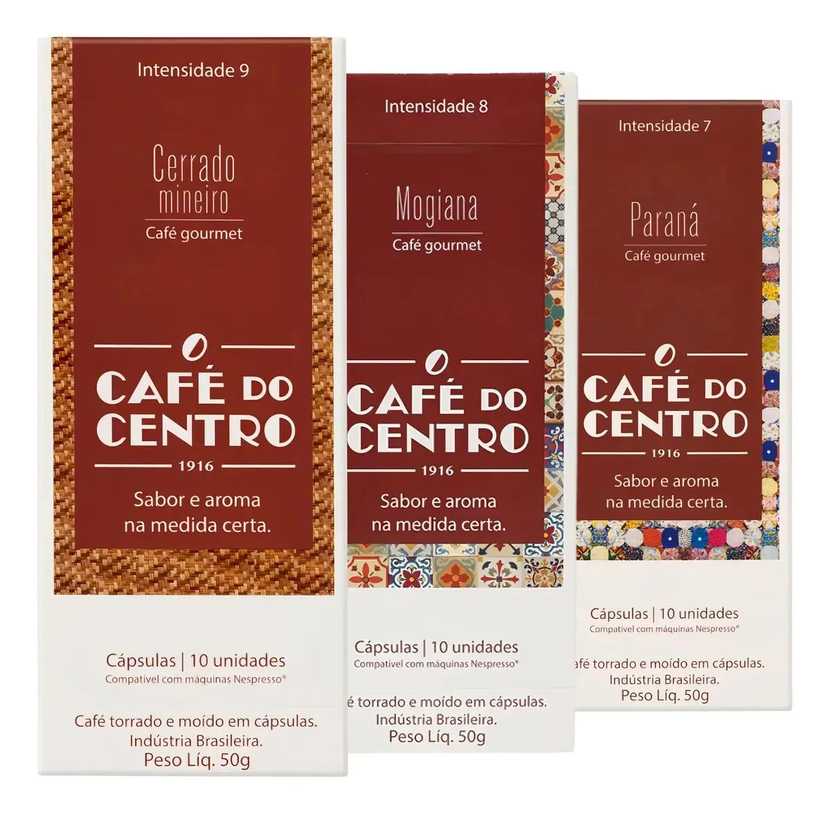 30 Cápsulas, Café Do Centro, Para Nespresso