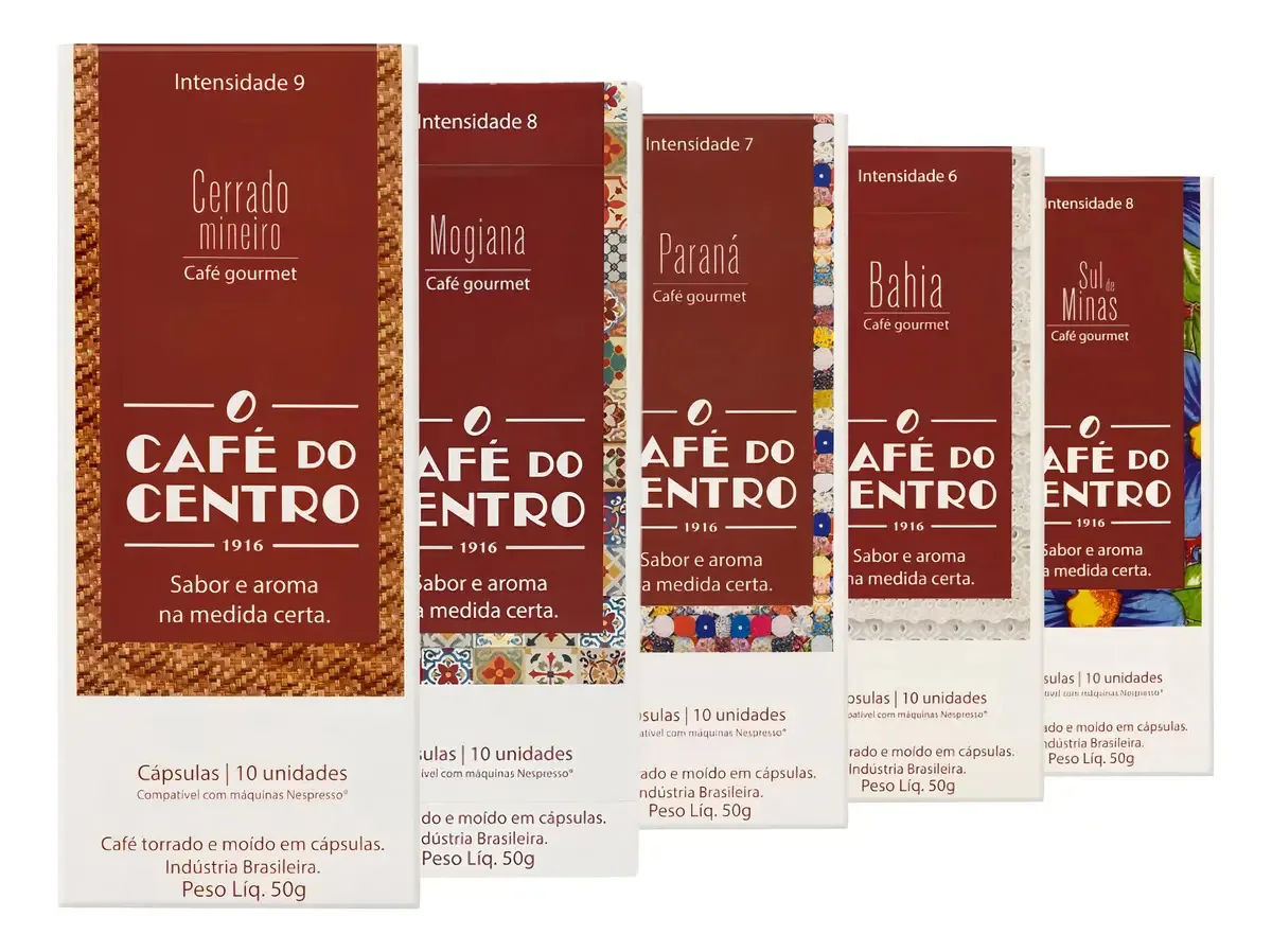 50 Cápsulas, Café Do Centro, Para Nespresso