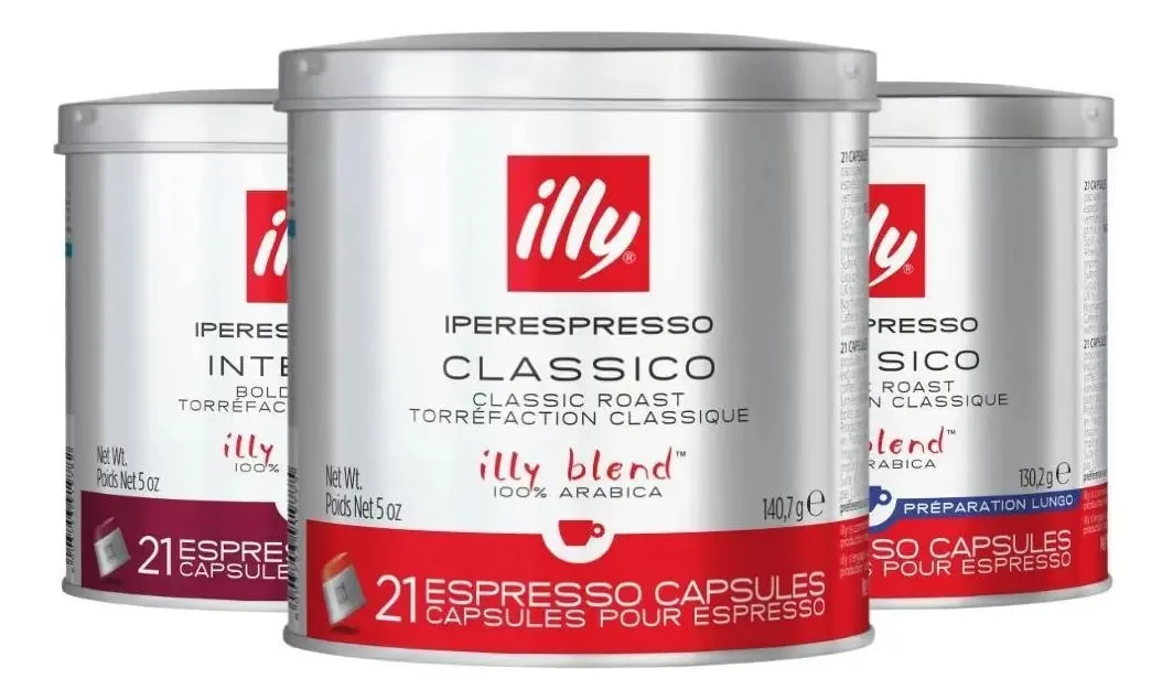 63 Cápsulas Illy Iperespresso, Café Selection