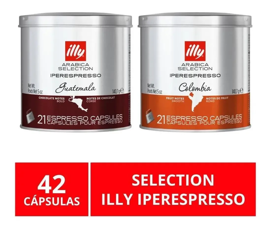 42 Cápsulas Café Selection Illy Iperespresso